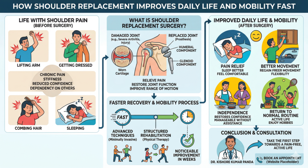 How Shoulder Replacement Improves Daily Life and Mobility Fast