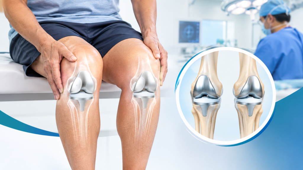 Bilateral knee replacement