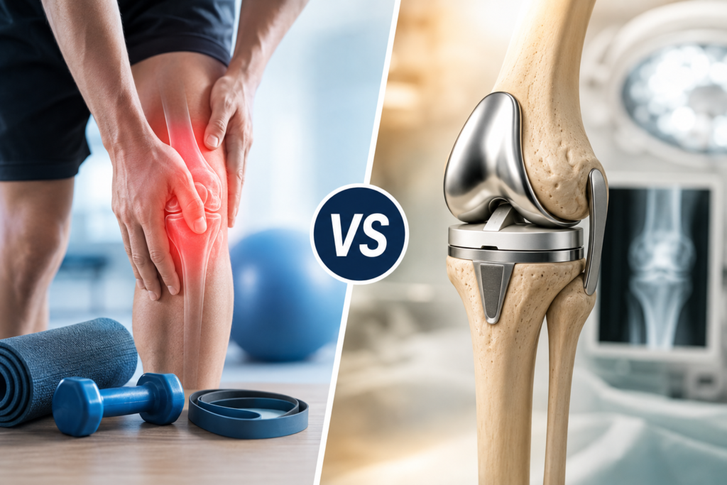 Surgical vs non surgical treatment
